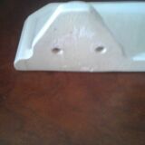 Ceramic wall shelf for bathroom