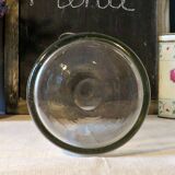 A rare large vintage Norman cider carafe, hand-blown