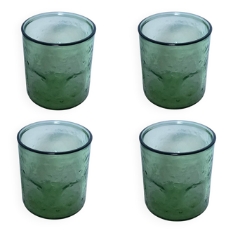 4 verres à whisky bulle