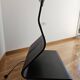 TV unit "Cobra" by Mario Bellini for Horm, Italian design, curved wood and LED.