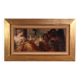 Painting signed Pompeo Massani, Allegory of Victory