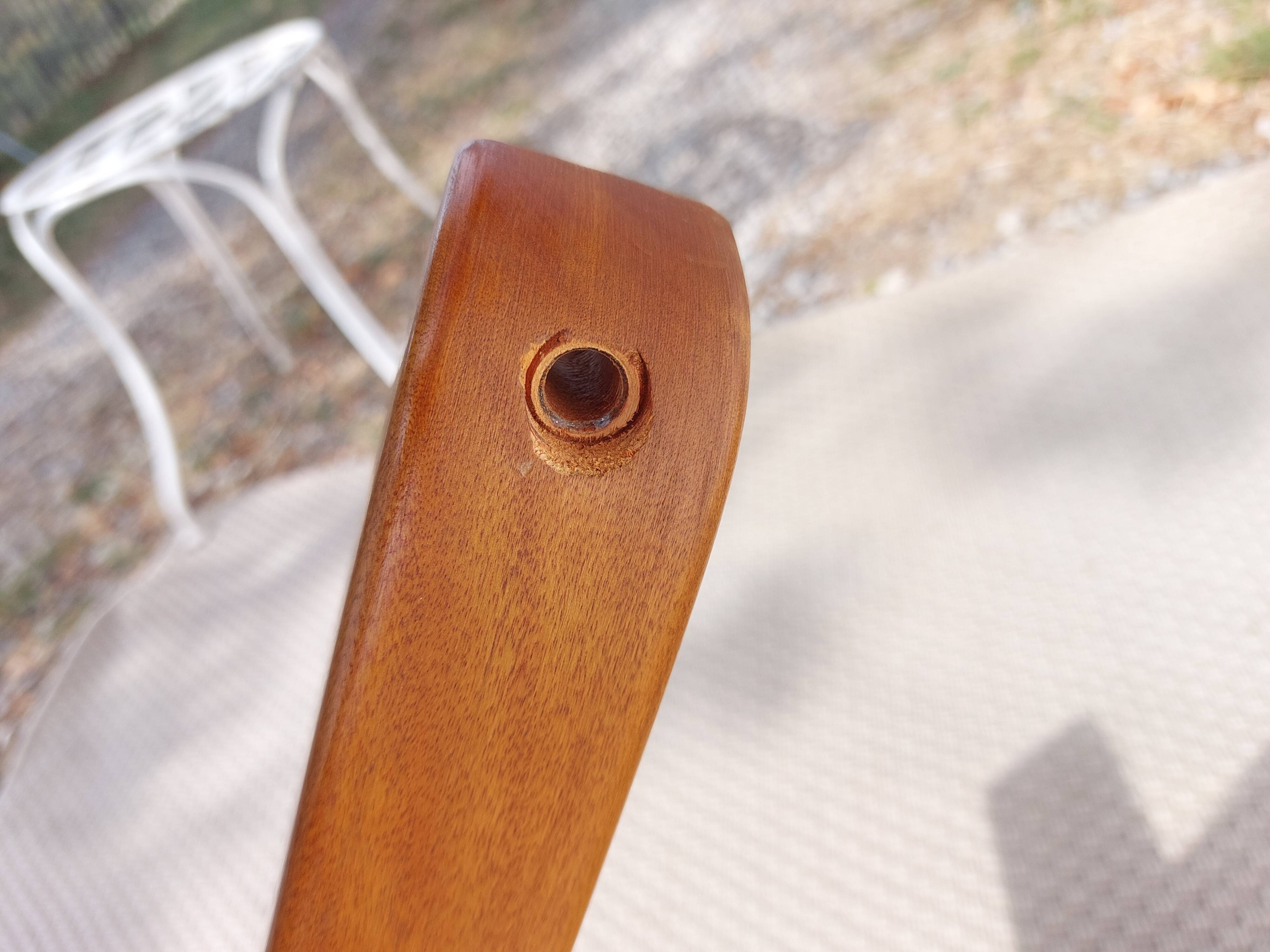 round or oval table with extension, central leg, vintage Baumann design