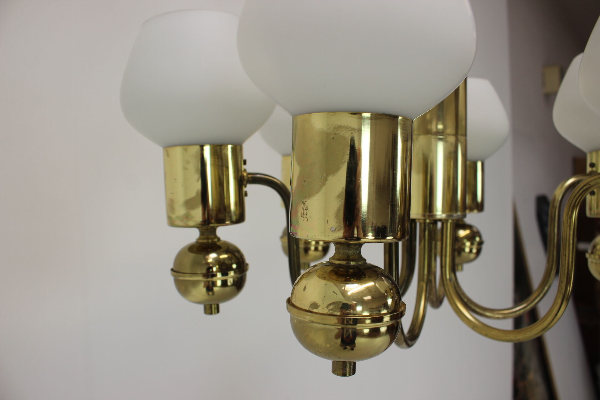 Mid-Century Chandelier/Kamenicky Senov, 1960's