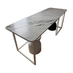 Table en marbre de carrare