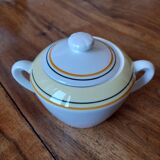 Gien sugar bowl "val d'isère" model