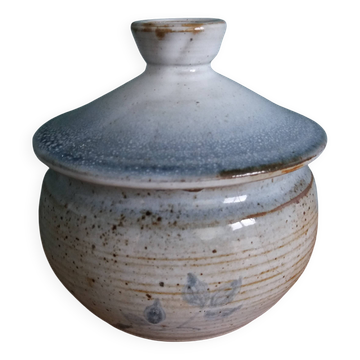 Ceramic pot, signed Atch, Chantal and Thierry Robert