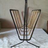 Metal magazine holder