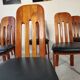 6 Scandinavian teak chairs from Ansager møbler, Denmark 1980s