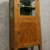 Louis XVI style display cabinet with marquetry system, circa 1850