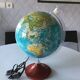 Mappemonde lumineuse années 70