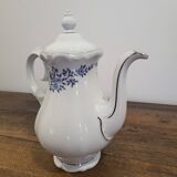 Cafetière Winterling fleurs bleus