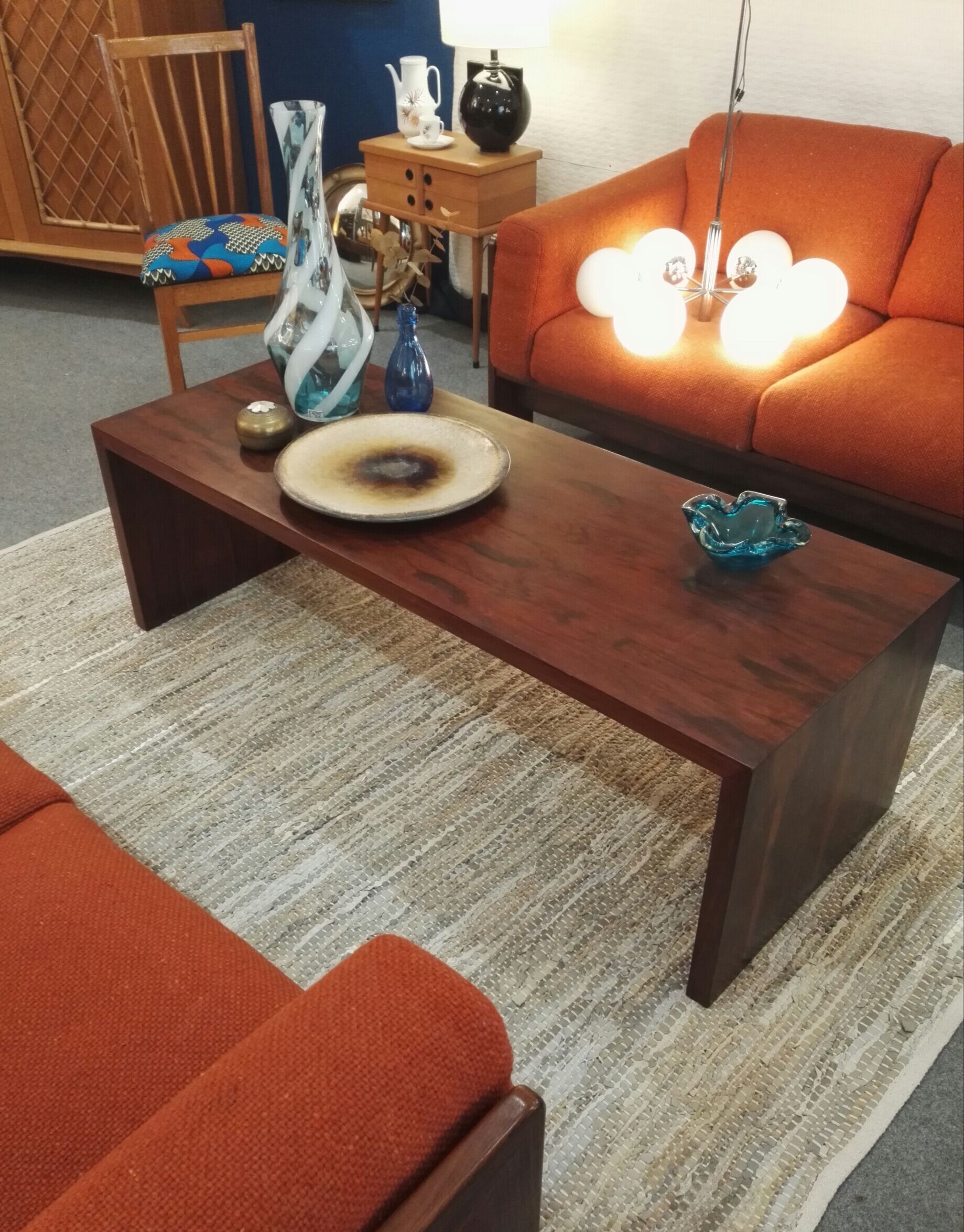 Rosewood coffee table