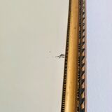 Old mirror in wood and gilded stucco, 114 x 93 cm