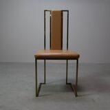 Set of 6 dining chairs by Renato Zevi, Italy 1970s
