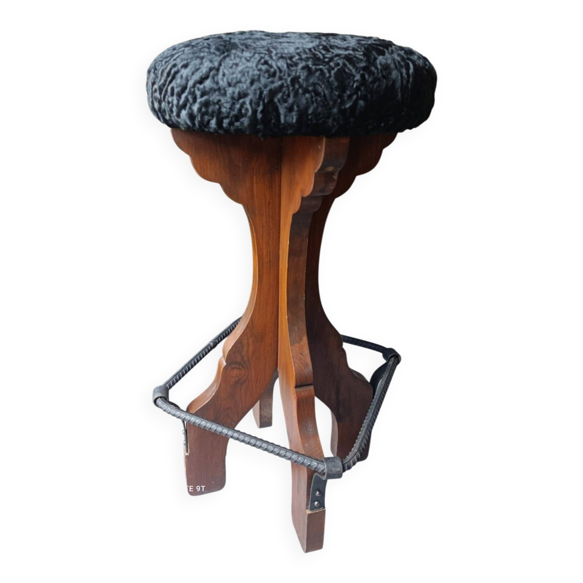 Brutalist bar stool