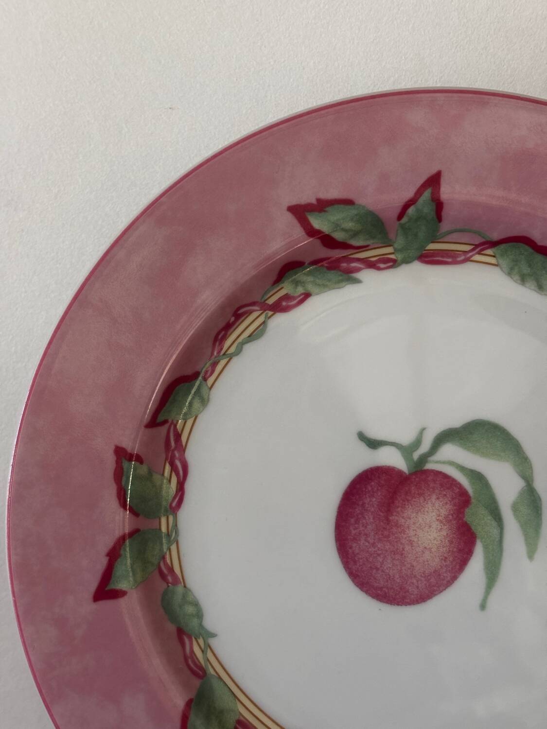Dessert plate Bernardaud Limoges model Garance