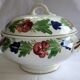 Old earthenware tureen Niderviller Moselle large format covered pot