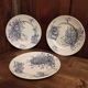 French vintage plate, R. Lafitte, Terre de Fer, Salins