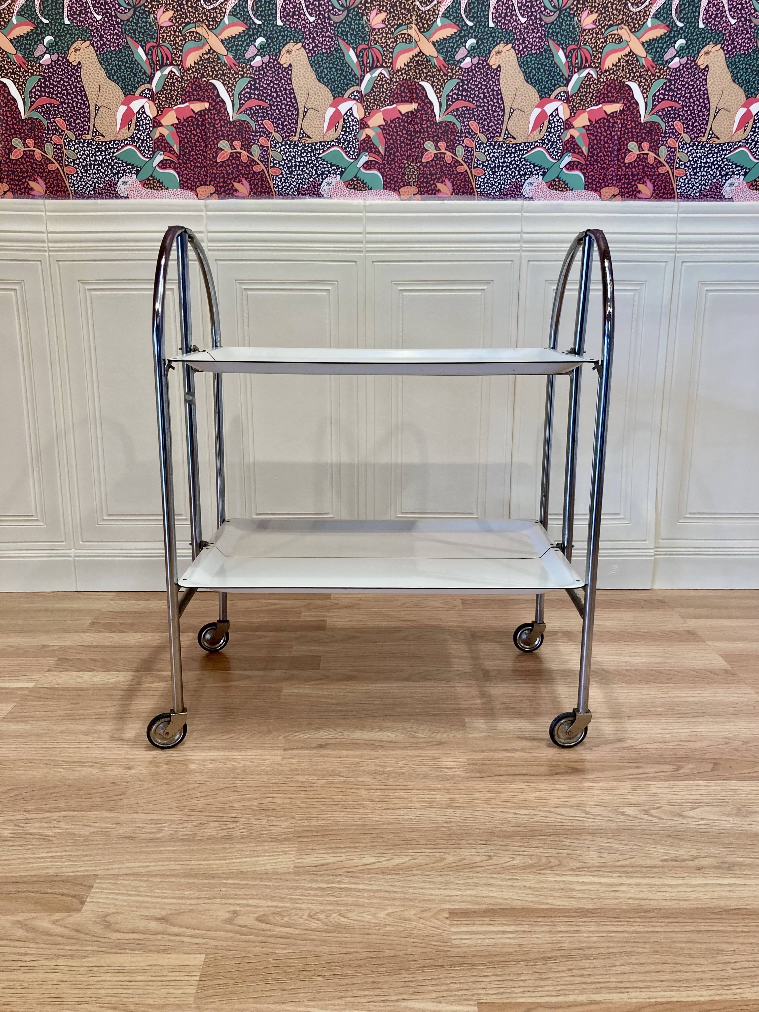 MODULAR DESSERT TABLE SCANDINAVIAN DESIGN 1950.