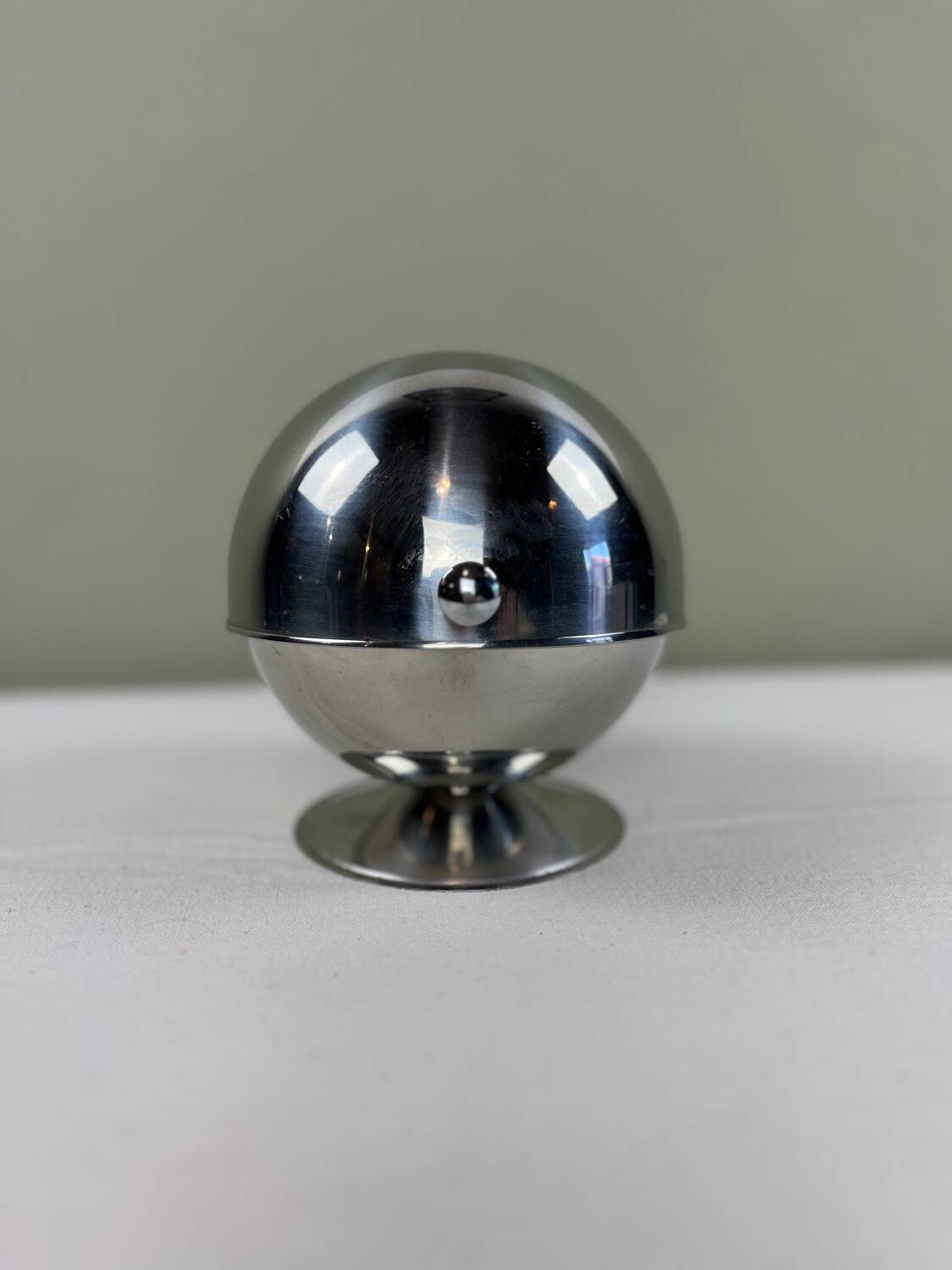 Vintage ball sugar bowl