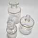 Baccarat crystal bottles