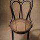 Viennese chair, bent beech with caning, circa 1930.