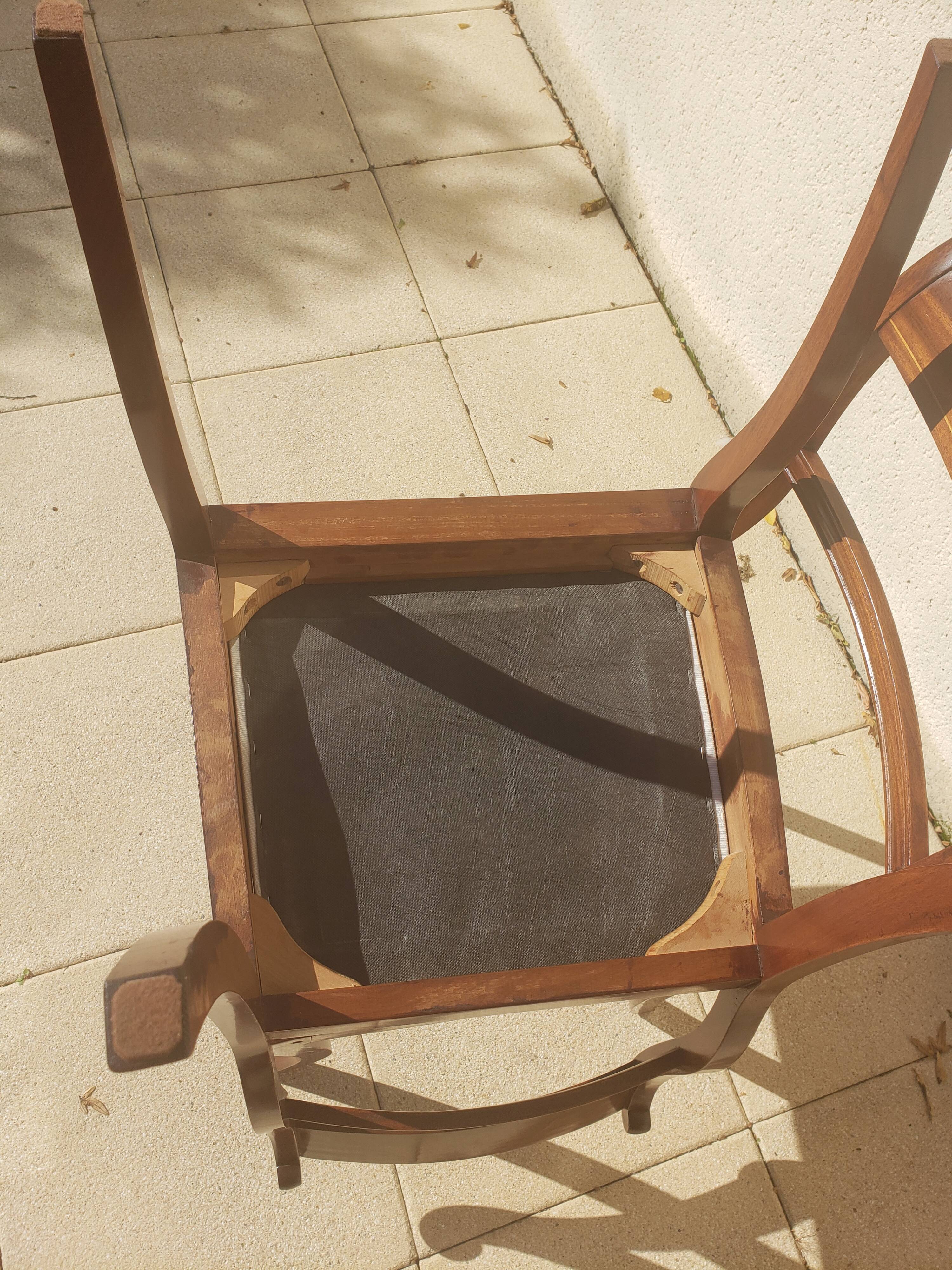 4 Antique Louis Philippe Chairs