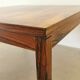 Scandinavian square rosewood coffee table
