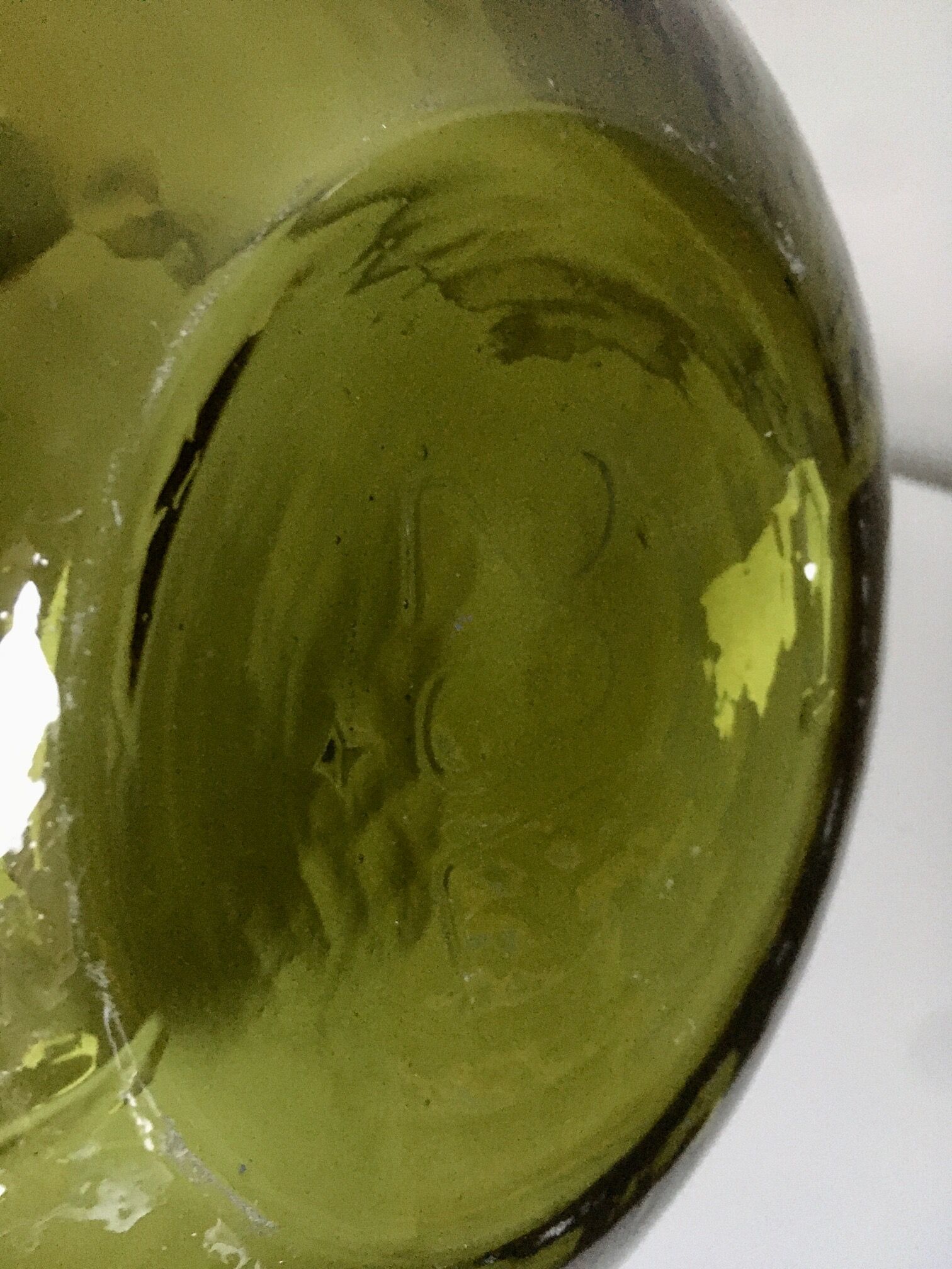 Olive green demijohn 20L