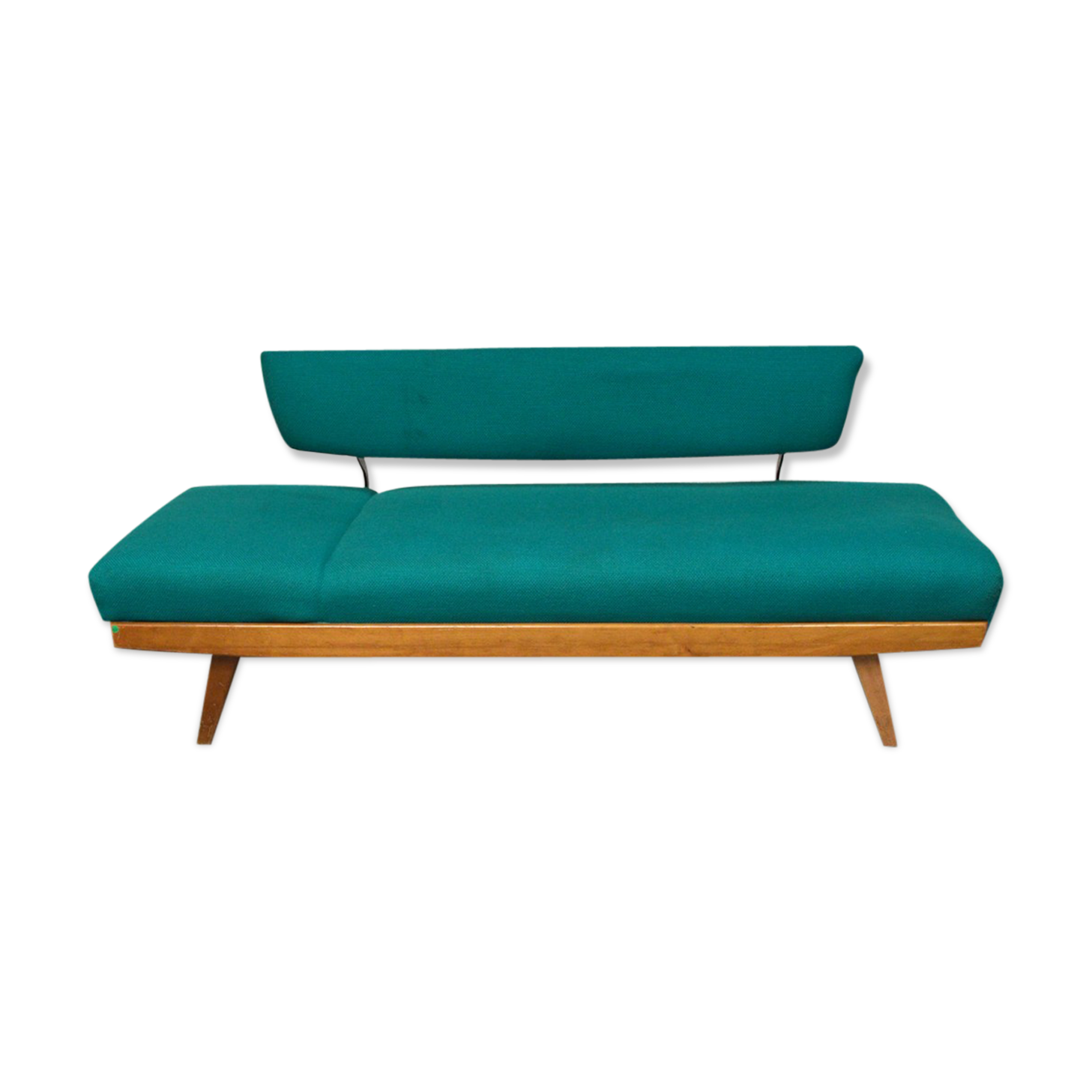 Sofa turquoise daybed, 1960