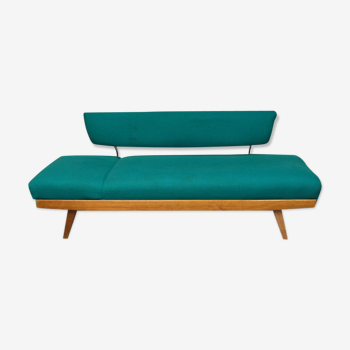 Sofa turquoise daybed, 1960