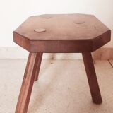 Brutalist tripod stool