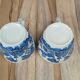 Lot de 2 tasses anglaises décor bleu style Willow