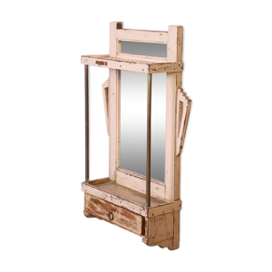 Miroir étagère murale