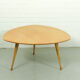 Kidney-shaped coffee table by Cees braakman for UMS Pastoe