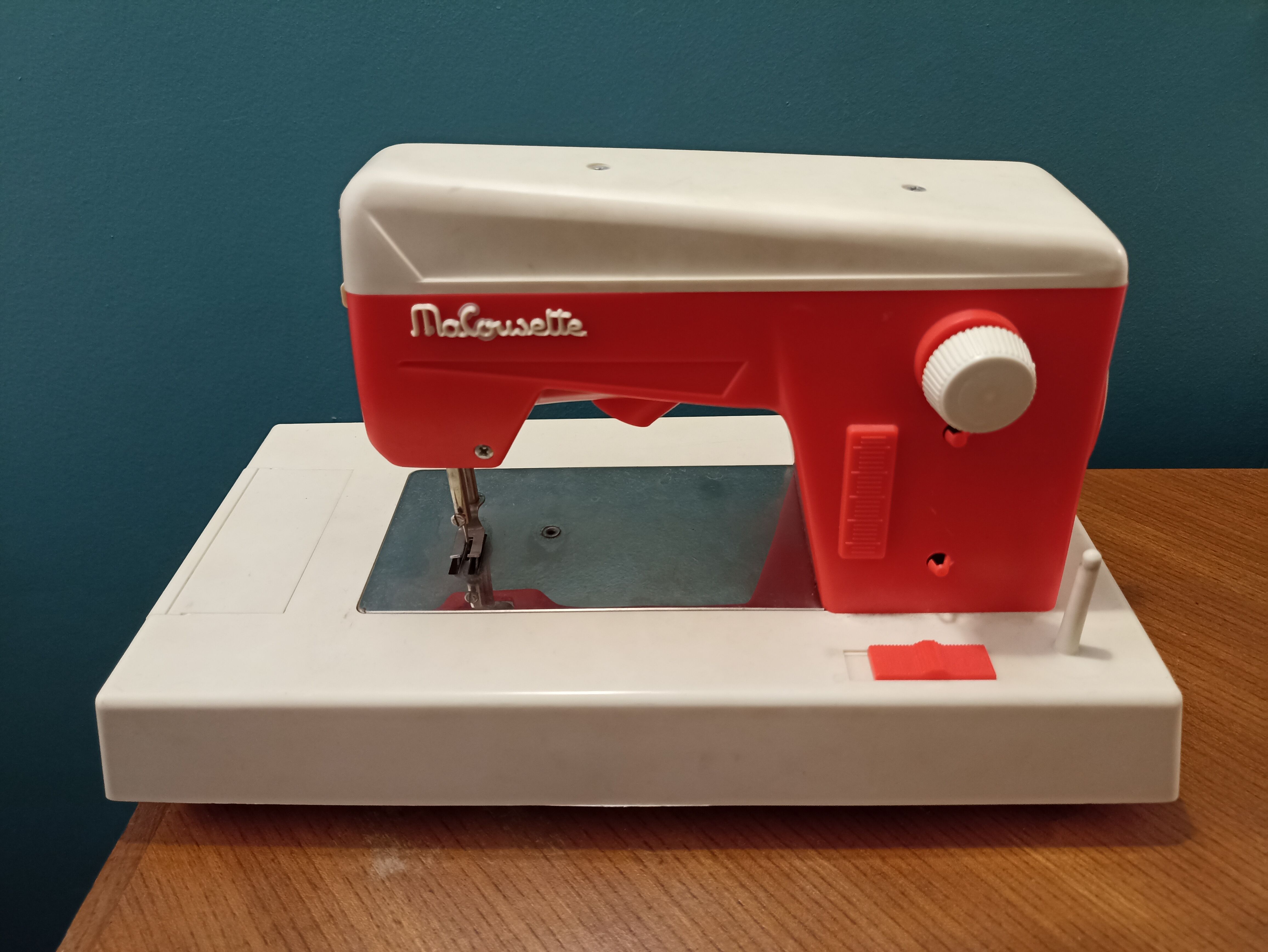 Vintage toy sewing machine