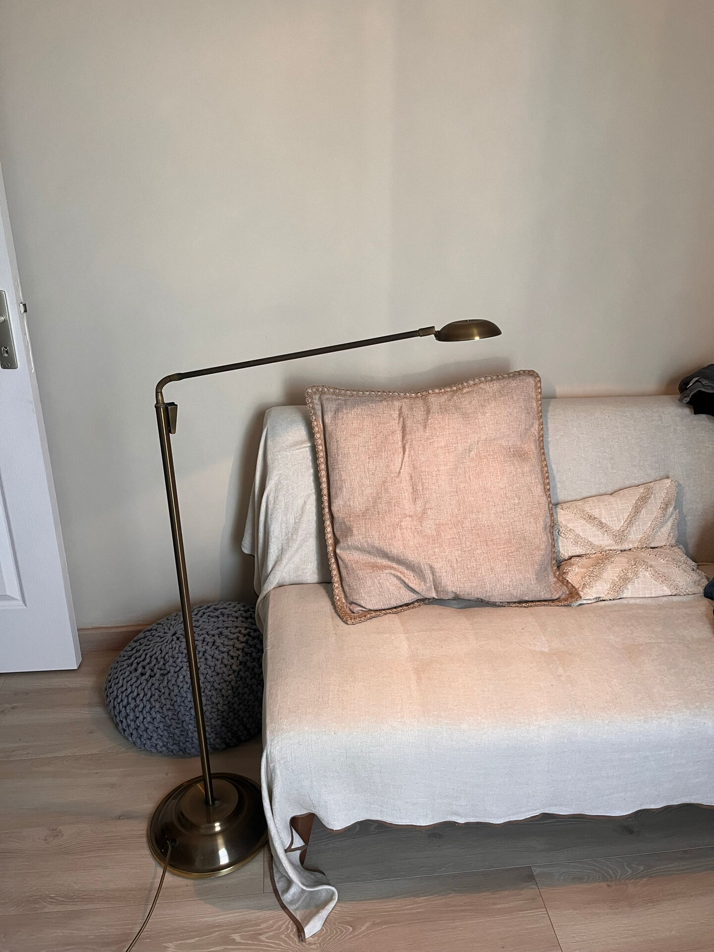 Brass luminaire gandelin