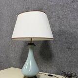 Baluster-shaped lamp in celadon porcelain, Napoleon III period, circa 1880
