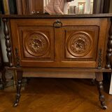 Vintage oak bar