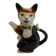 Large zoomorphic cat teapot, in vintage English earthenware.
