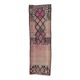 1960s Vintage Turkish Hand-Knotted Herki Runner