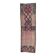 Tapis de couloir Herki turque vintage nouée à la main des années 1960