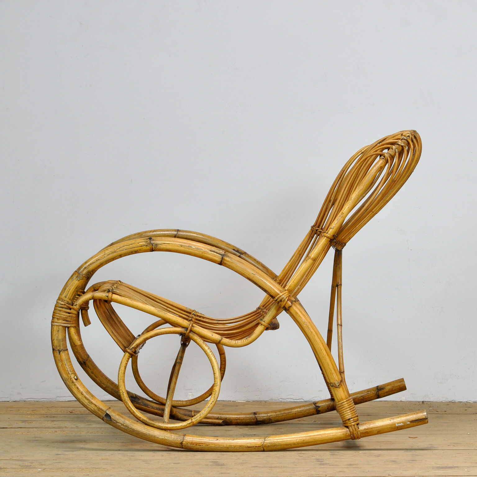 Rocking chair par Rohé Noordwolde, années 1960