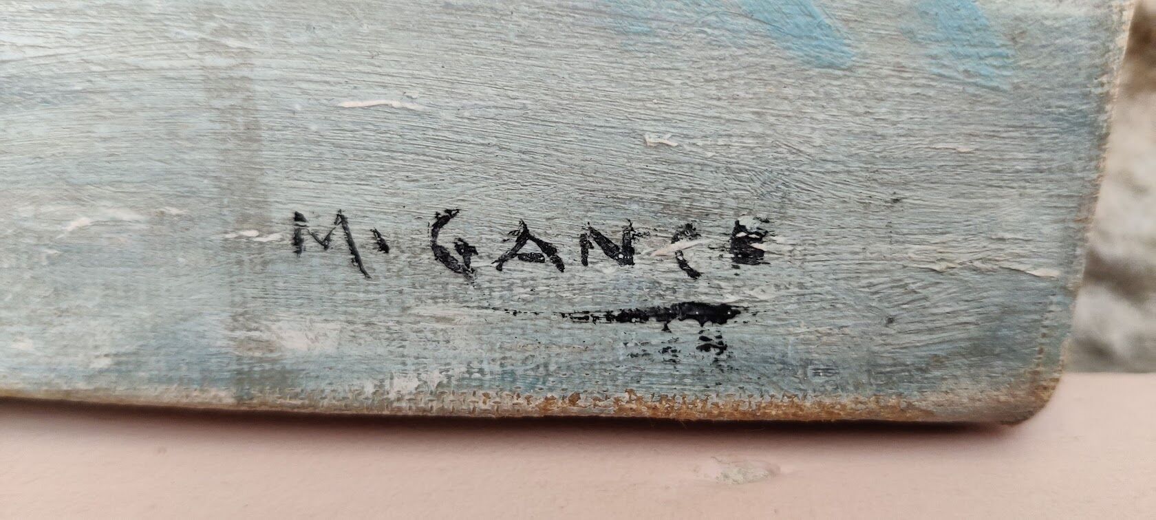 Marine painting by Malthilde Gance