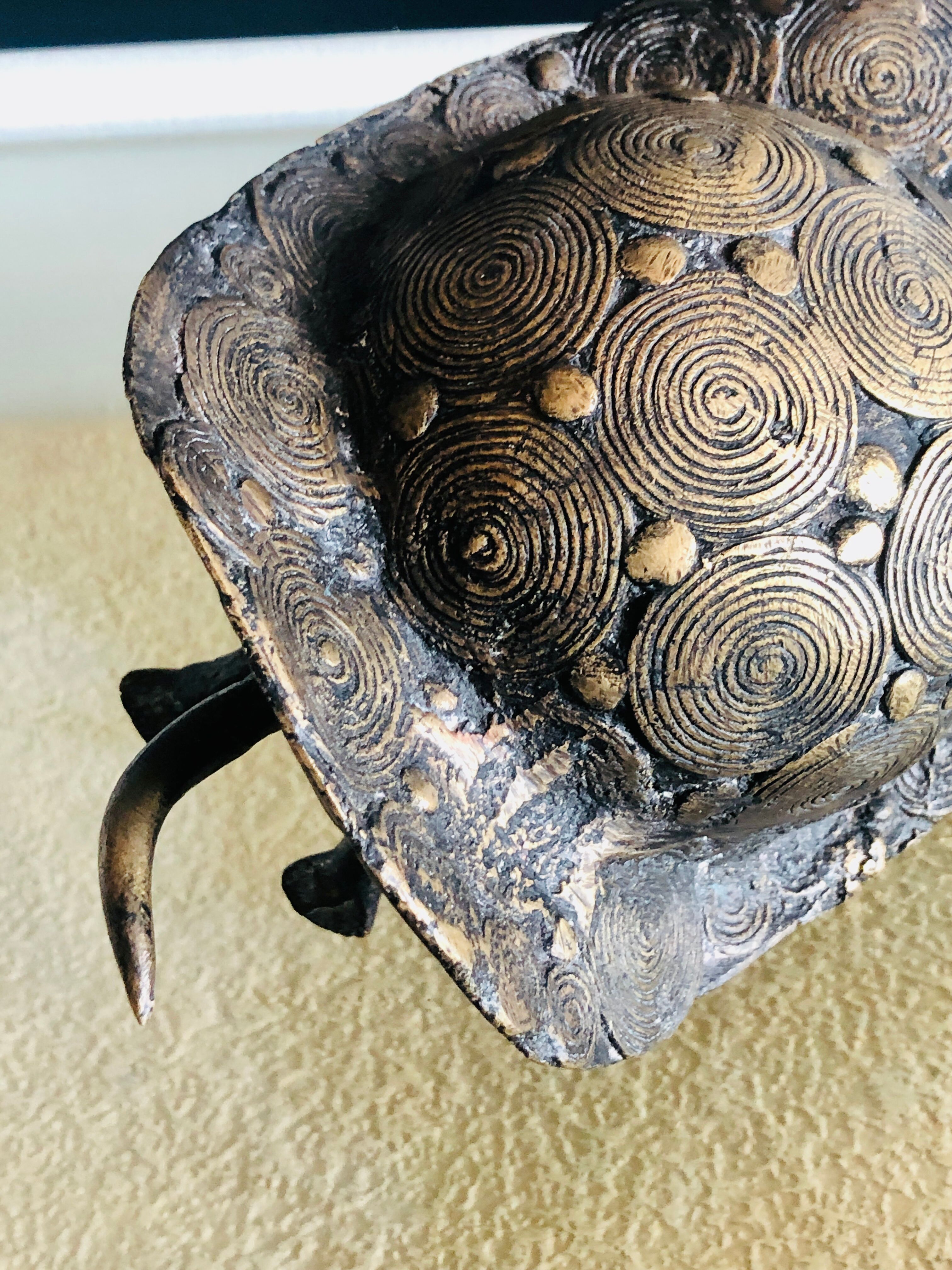 Vintage Bronze Turtle