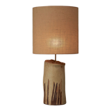 Handmade Danish ceramic table lamp from the 1970