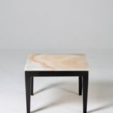 Vintage onyx side table
