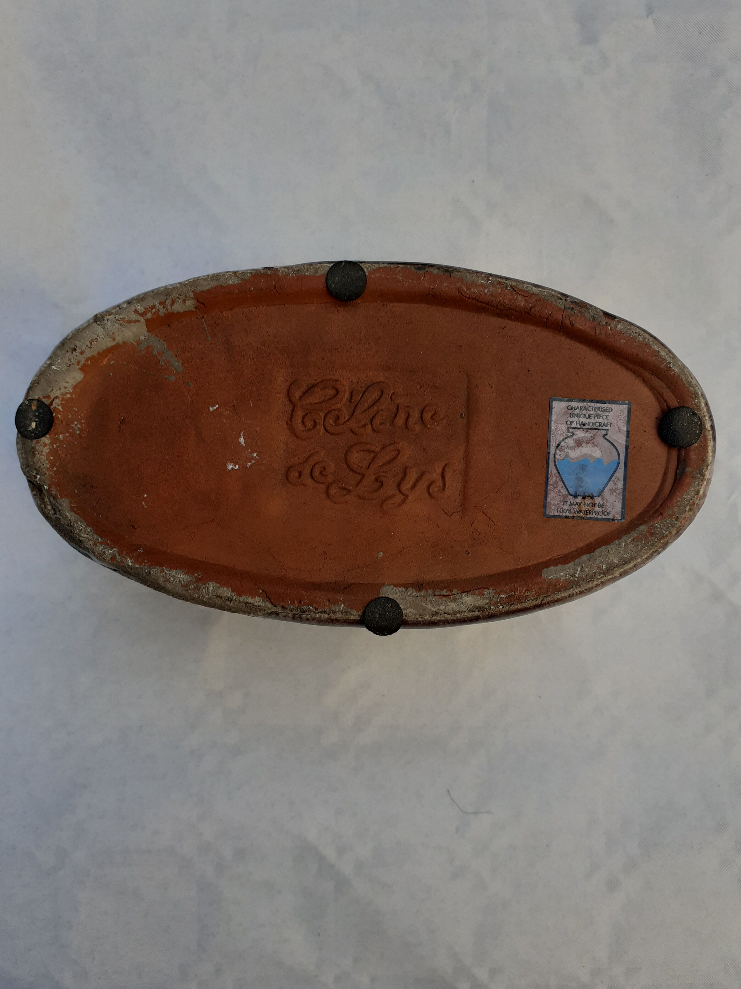 Ceramic pot cover