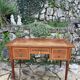 Louis XVI style wooden flat desk