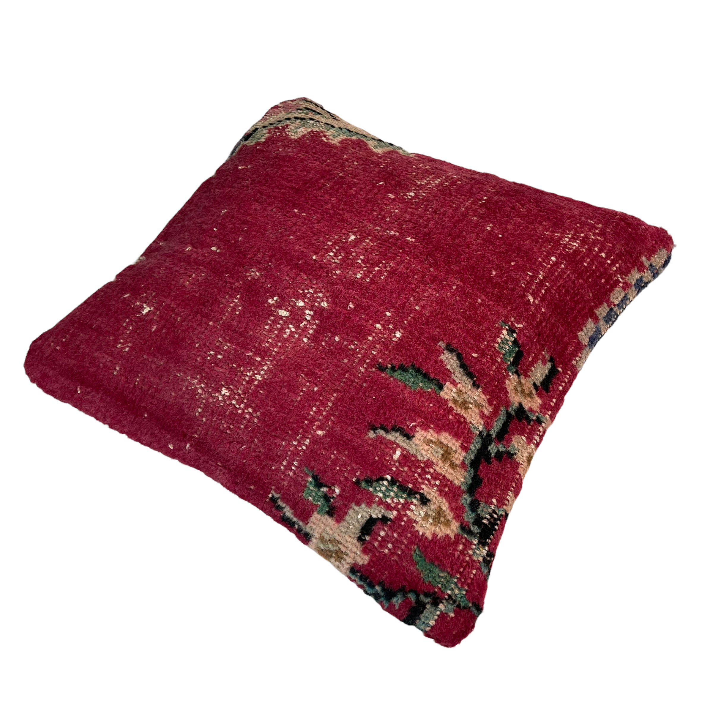 Housse de coussin de tapis turc vintage 45 x 45 cm
